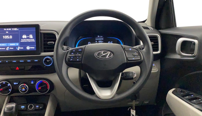 2025 Hyundai VENUE S 1.2, Petrol, Manual, 6,192 km, Steering Wheel Close Up