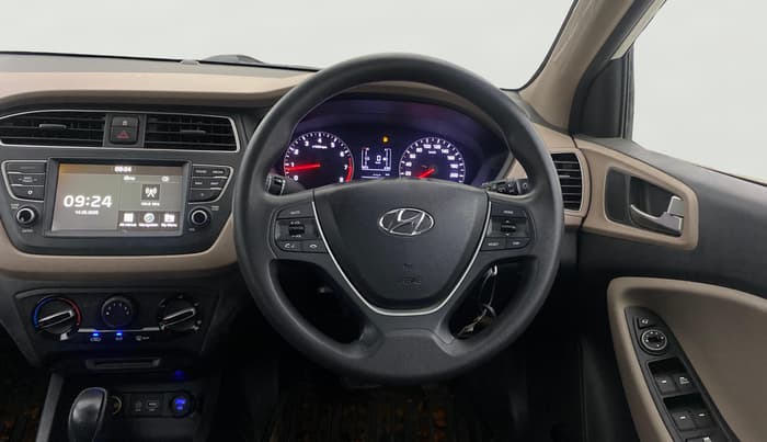 2019 Hyundai Elite i20 SPORTZ PLUS  1.2 CVT, Petrol, Automatic, 39,850 km, Steering Wheel Close Up