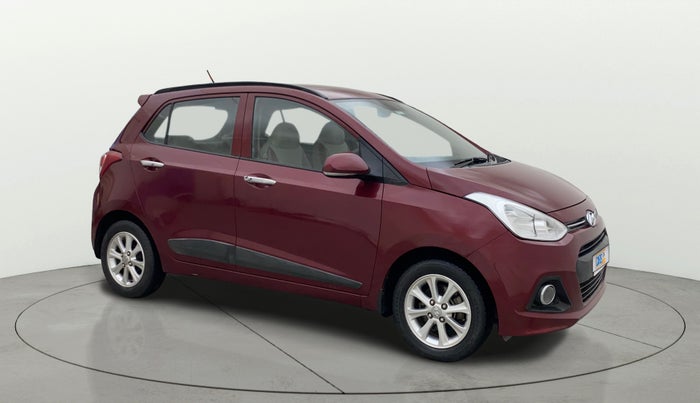 2015 Hyundai Grand i10 ASTA AT 1.2 KAPPA VTVT, Petrol, Automatic, 75,198 km, Right Front Diagonal