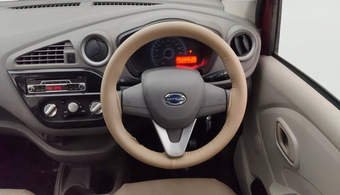 2017 Datsun Redi Go T (O), Petrol, Manual, 17,451 km, Steering Wheel Close Up