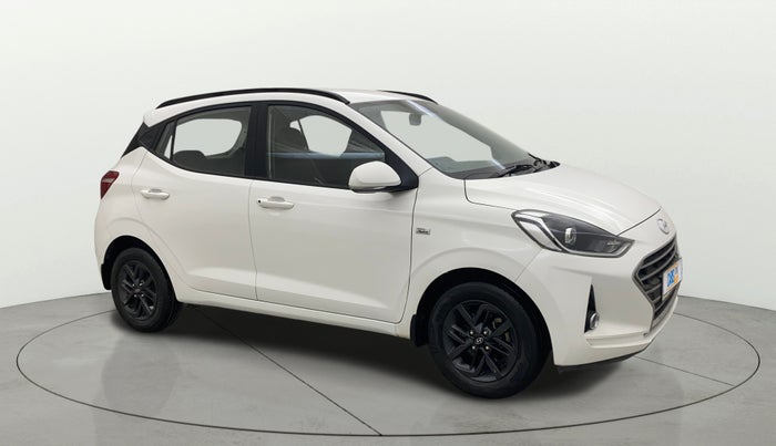 2021 Hyundai GRAND I10 NIOS SPORTZ AMT 1.2 KAPPA VTVT, Petrol, Automatic, 33,707 km, Right Front Diagonal