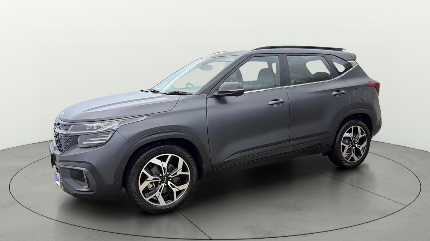 2025 KIA SELTOS  X LINE 1.5 DIESEL AT, Diesel, Automatic, 10,712 km, Left Front Diagonal
