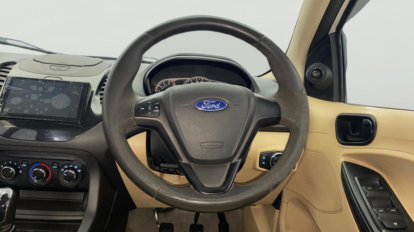 2018 Ford Figo Aspire TREND 1.5 DIESEL, Diesel, Manual, 1,36,673 km, Steering Wheel Close Up