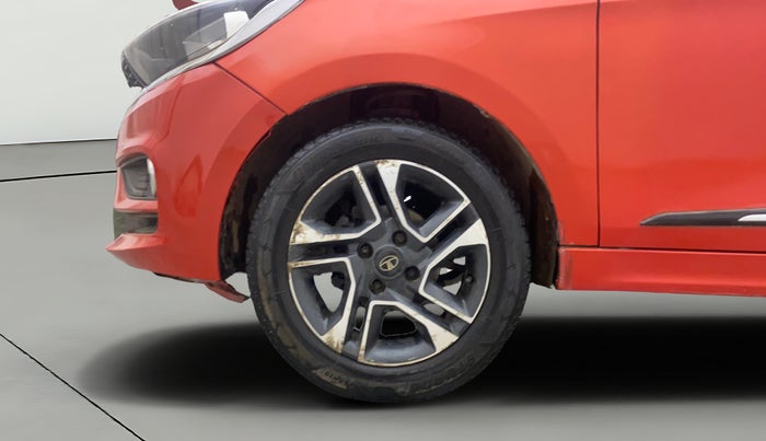 2020 Tata Tiago XZA PLUS PETROL, Petrol, Automatic, 1,25,942 km, Left Front Wheel