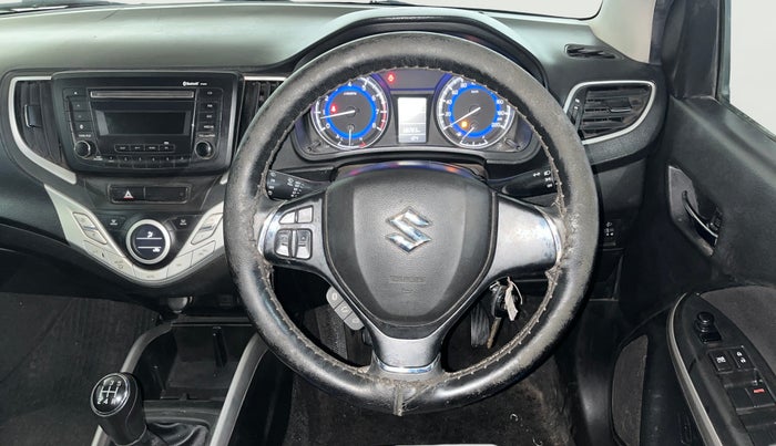 2016 Maruti Baleno DELTA PETROL 1.2, Petrol, Manual, 58,270 km, Steering Wheel Close Up