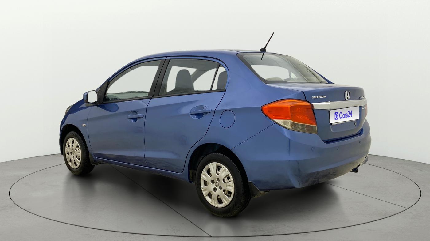 2013 Honda Amaze 1.2L I-VTEC EX, Petrol, Manual, 1,16,263 km, Left Back Diagonal