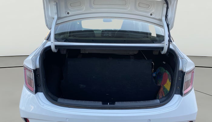 2020 Hyundai AURA SX PLUS 1.2 AMT, CNG, Automatic, 1,03,686 km, Boot Open Zoomed View