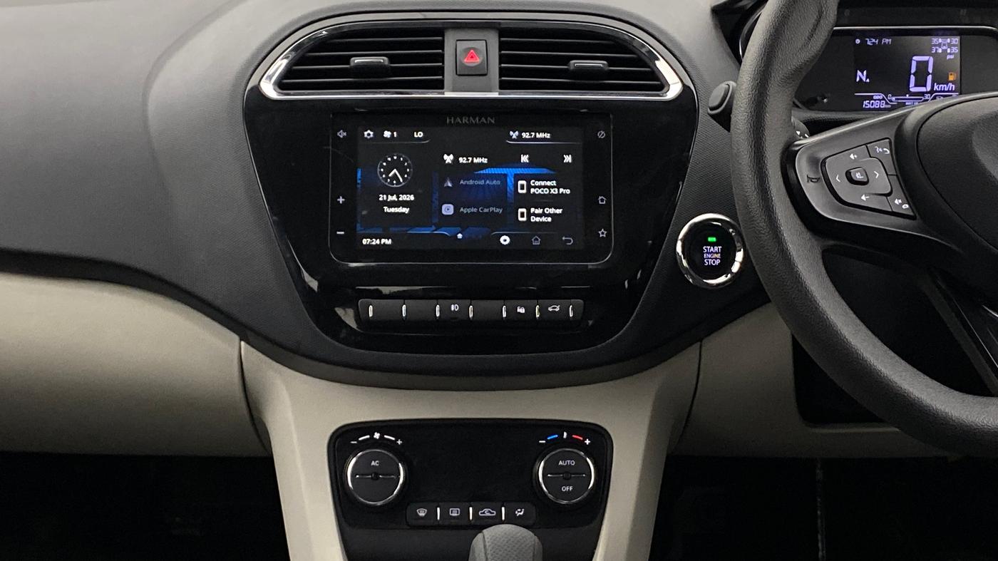 2023 Tata TIGOR XZA PLUS PETROL, Petrol, Automatic, 15,085 km, Air Conditioner