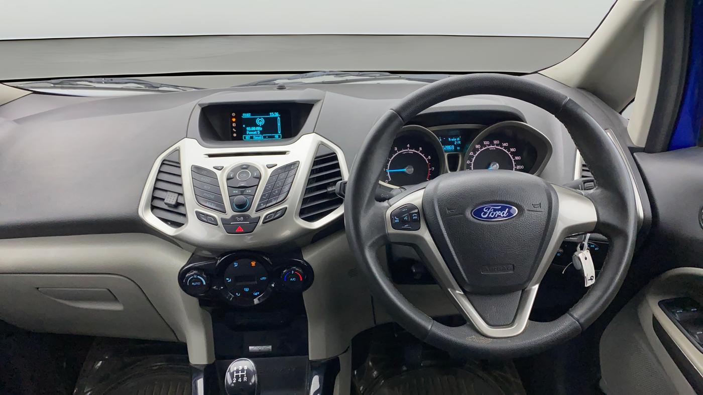 2014 Ford Ecosport TITANIUM 1.5L PETROL, Petrol, Manual, 62,861 km, Steering Wheel Close Up