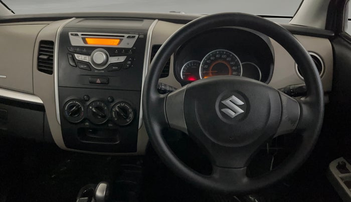 2016 Maruti Wagon R 1.0 VXI AMT, Petrol, Automatic, 75,807 km, Steering Wheel Close Up