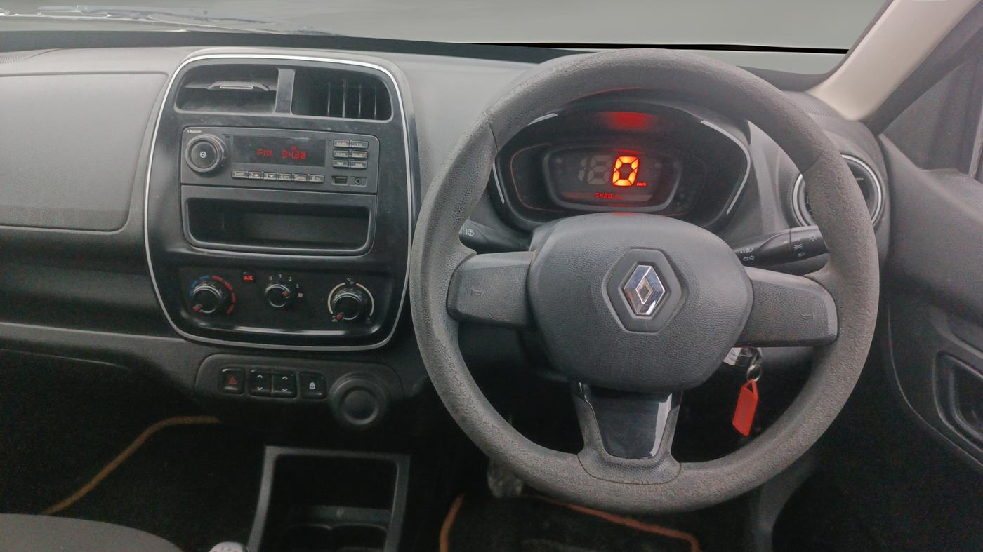 2018 Renault Kwid RXL, Petrol, Manual, 74,196 km, Steering Wheel Close Up