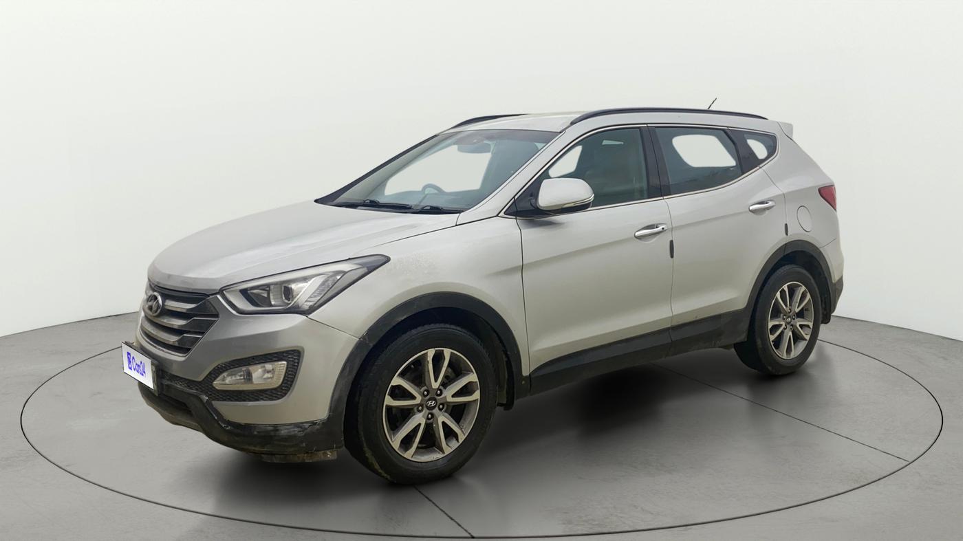 2014 Hyundai Santa Fe 4 WD AT, Diesel, Automatic, 1,45,736 km, Left Front Diagonal