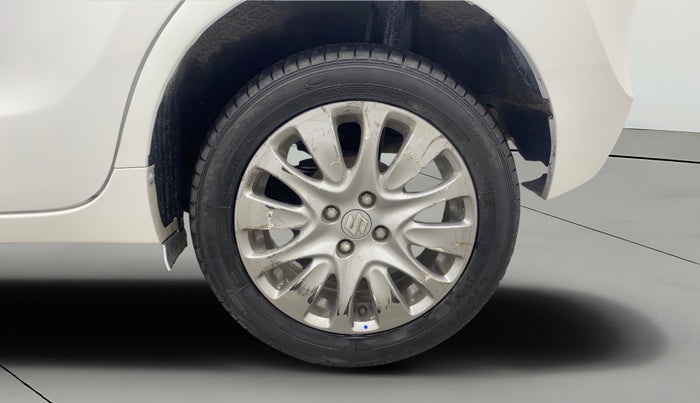 2017 Maruti Baleno ZETA CVT PETROL 1.2, Petrol, Automatic, 85,800 km, Left Rear Wheel