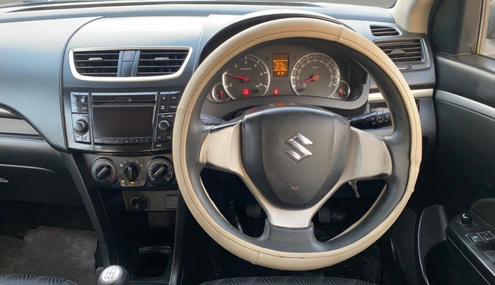 2014 Maruti Swift VDI, Diesel, Manual, 1,07,149 km, Steering Wheel Close Up
