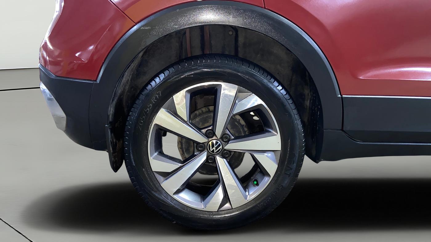 2022 Volkswagen TAIGUN TOPLINE 1.0 TSI MT, Petrol, Manual, 65,718 km, Right Rear Wheel
