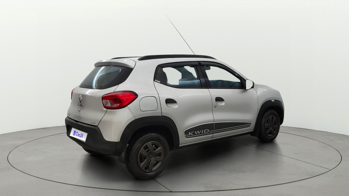2019 Renault Kwid RXT 1.0 AMT (O), Petrol, Automatic, 55,391 km, Right Back Diagonal