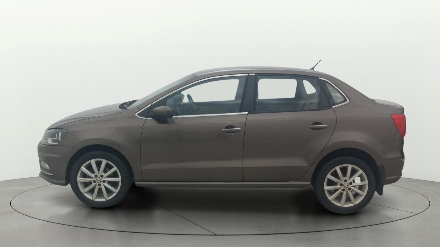 2017 Volkswagen Ameo HIGHLINE PLUS 1.5L AT 16 ALLOY, Diesel, Automatic, 91,961 km, Left Side