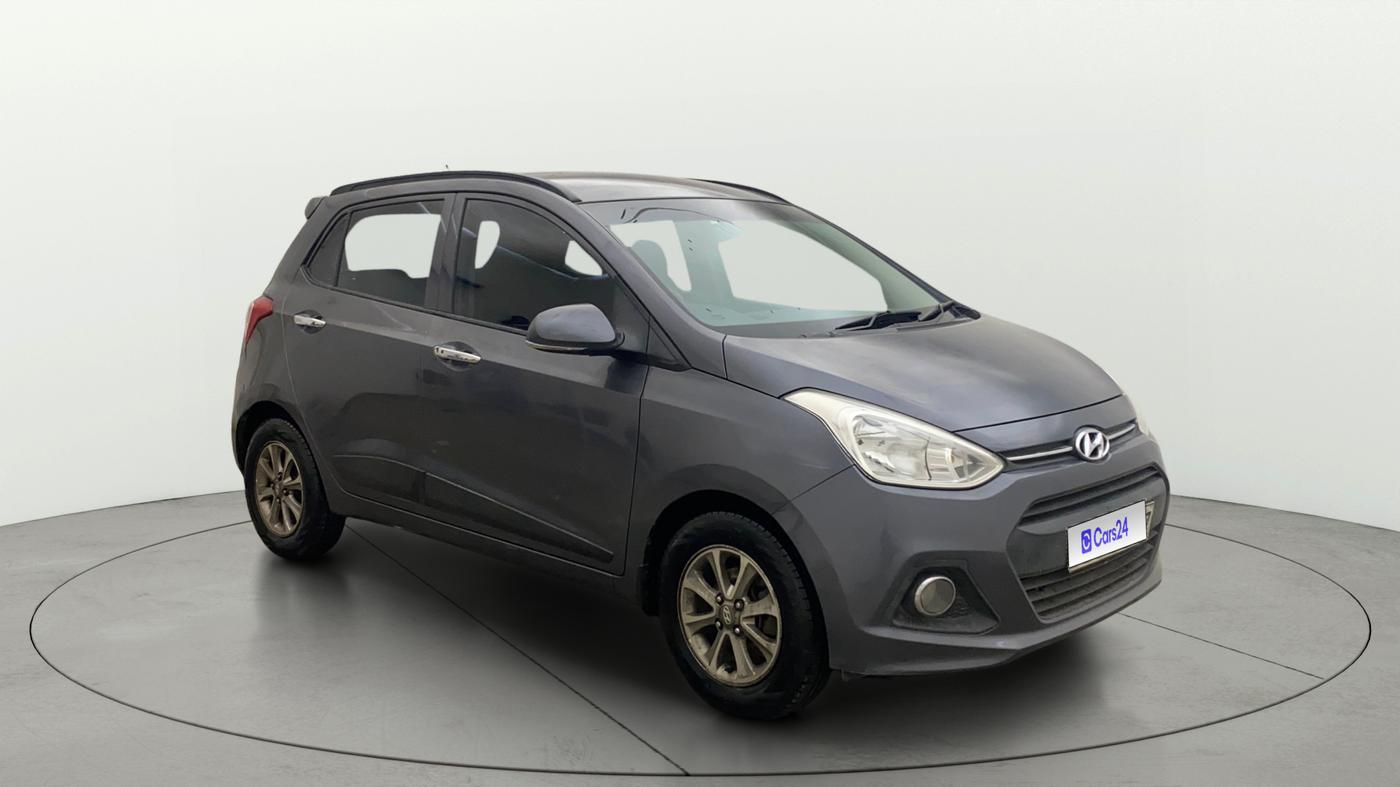 2015 Hyundai Grand i10 ASTA 1.2 KAPPA VTVT, Petrol, Manual, 58,314 km, Right Front Diagonal