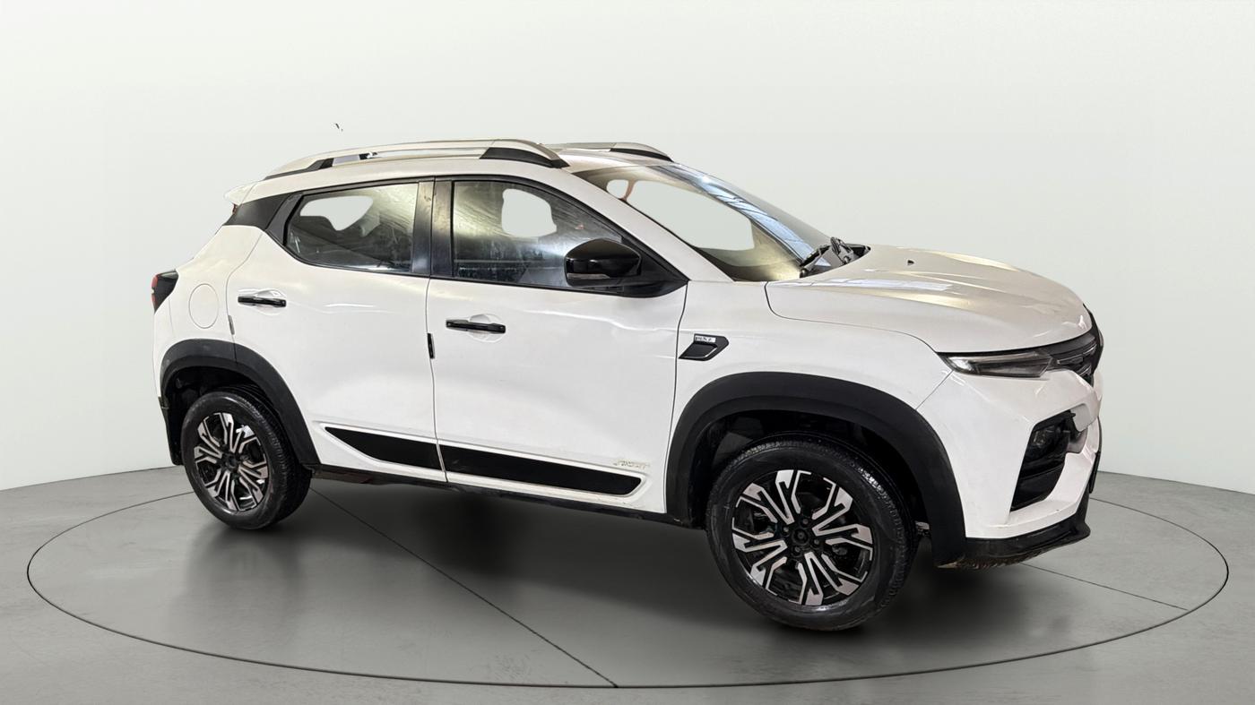 2023 Renault Kiger RXZ AMT, Petrol, Automatic, 21,819 km, Right Front Diagonal