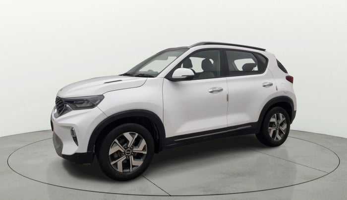 2021 KIA SONET HTX 1.0 IMT, Petrol, Manual, 27,014 km, Left Front Diagonal