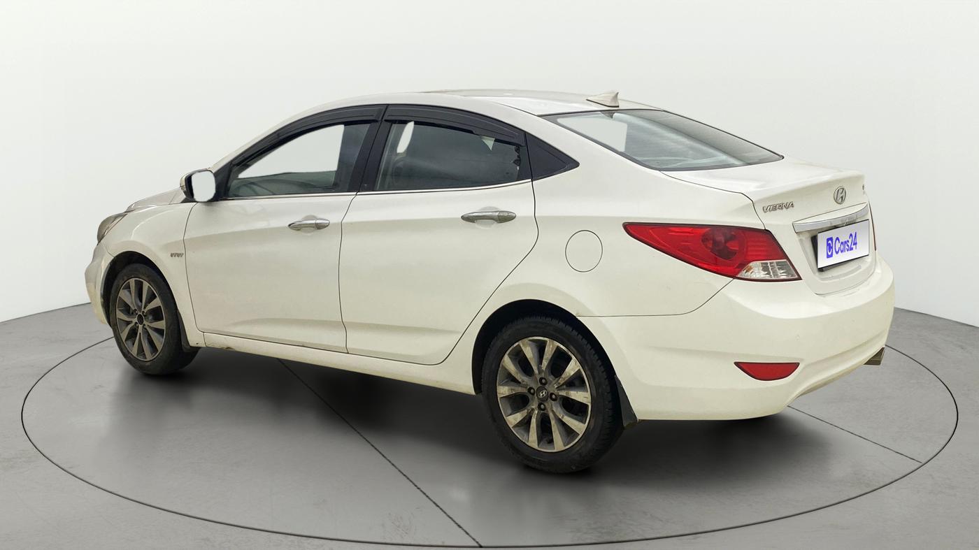 2014 Hyundai Verna FLUIDIC 1.6 VTVT SX AT, Petrol, Automatic, 53,822 km, Left Back Diagonal