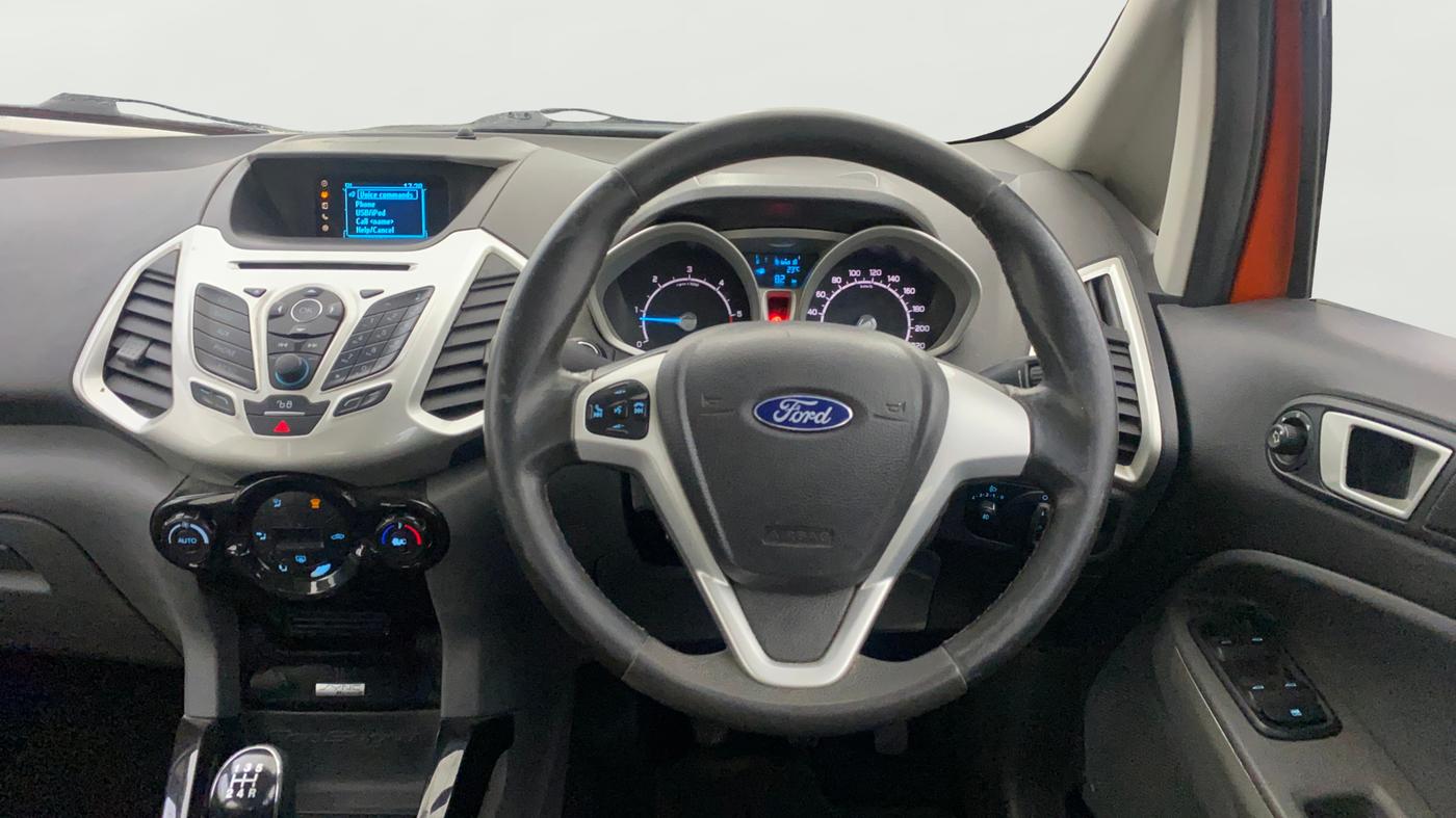 2014 Ford Ecosport TITANIUM 1.5L DIESEL (OPT), Diesel, Manual, 85,049 km, Steering Wheel Close Up