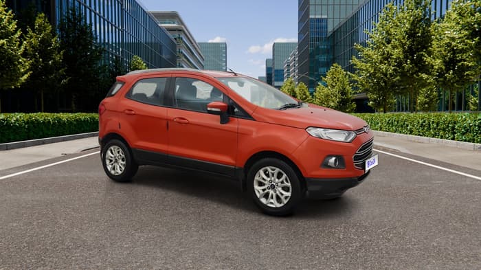 2014 Ford Ecosport TITANIUM 1.5L PETROL AT, Petrol, Automatic, 82,475 km, Right Front Diagonal