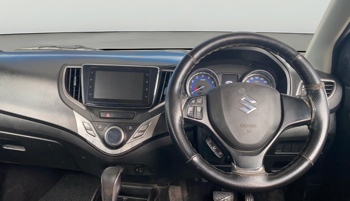 2019 Maruti Baleno ZETA CVT PETROL 1.2, Petrol, Automatic, 80,780 km, Steering Wheel Close Up