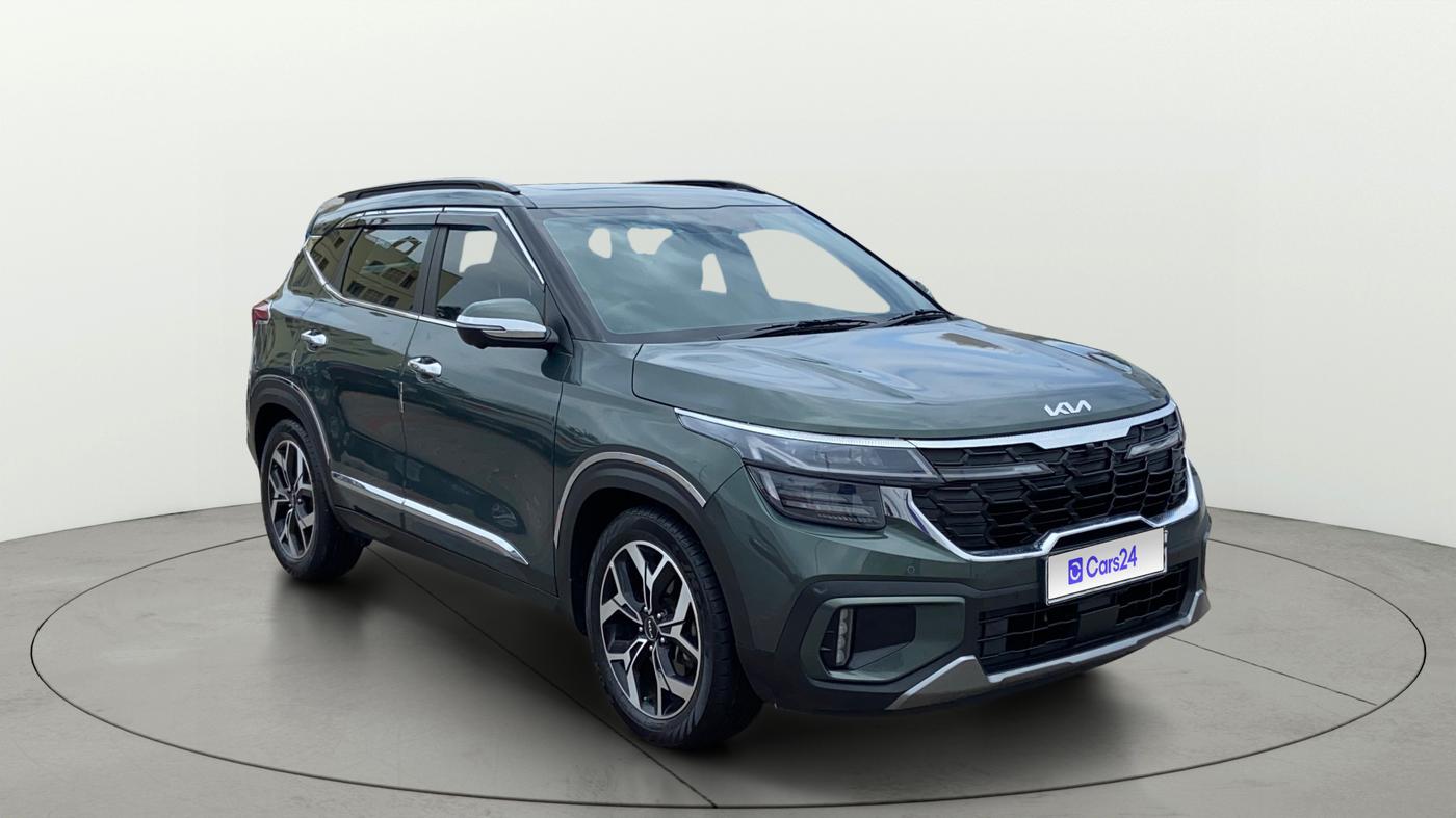 2023 KIA SELTOS  GTX PLUS 1.5 DIESEL AT, Diesel, Automatic, 24,402 km, Right Front Diagonal