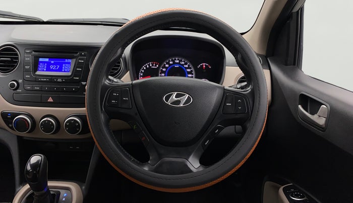 2014 Hyundai Grand i10 ASTA AT 1.2 KAPPA VTVT, Petrol, Automatic, 56,745 km, Steering Wheel Close Up