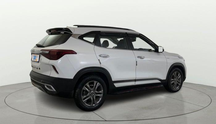 2022 KIA SELTOS HTX IVT 1.5 PETROL, Petrol, Automatic, 68,137 km, Right Back Diagonal