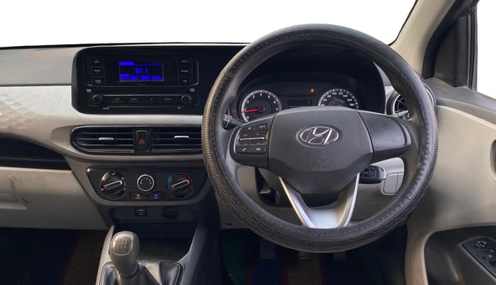 2021 Hyundai GRAND I10 NIOS MAGNA 1.2 KAPPA VTVT, Petrol, Manual, 35,843 km, Steering Wheel Close Up