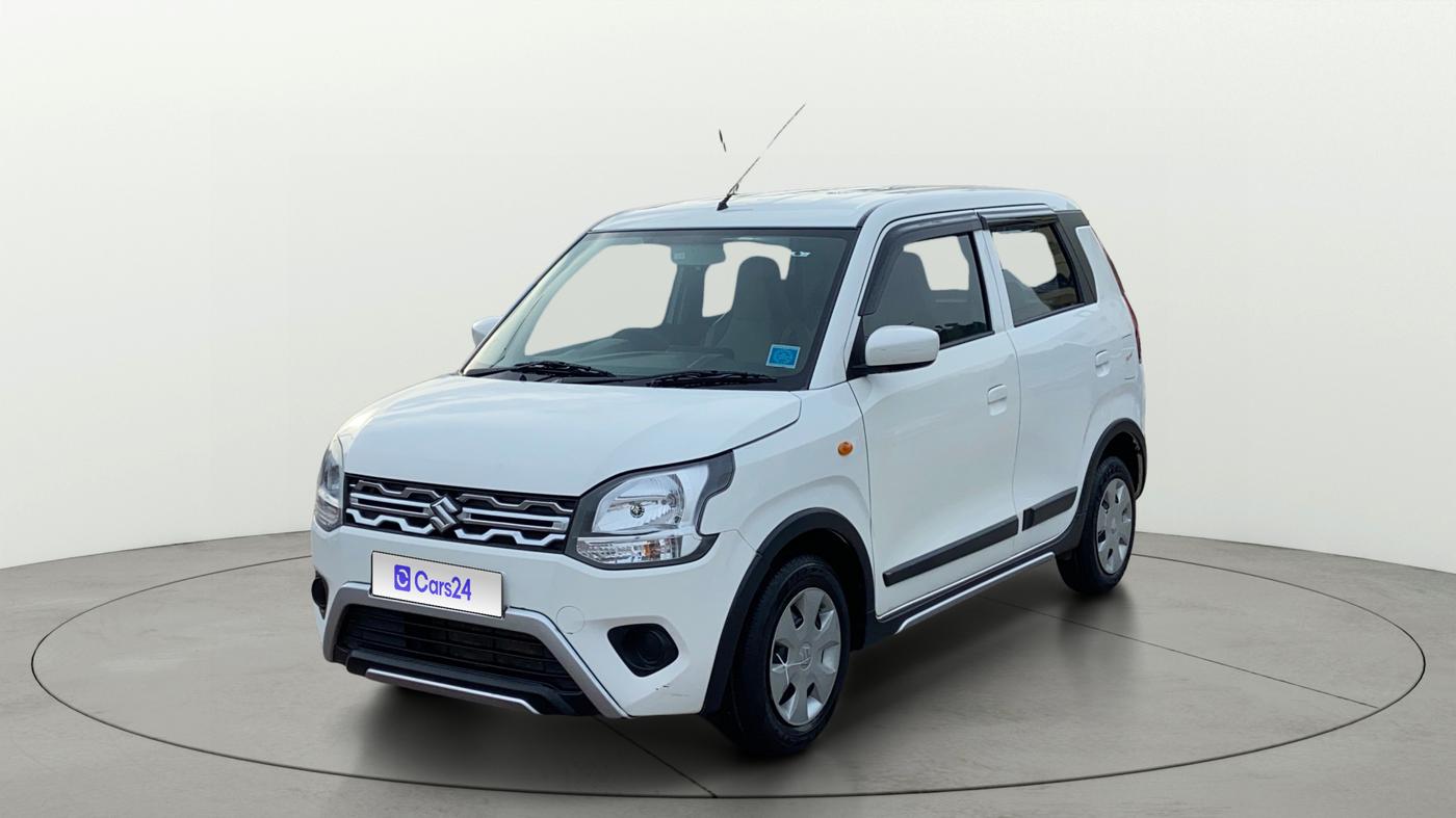 2020 Maruti New Wagon-R VXI 1.0 AMT, Petrol, Automatic, 31,840 km, Left Front Diagonal