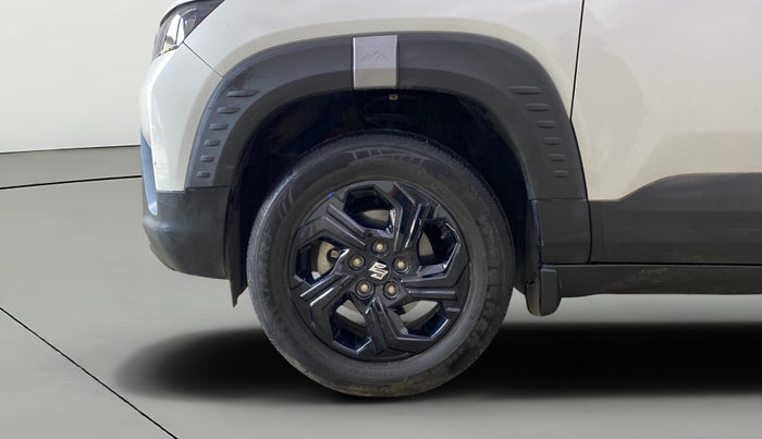 2024 Maruti BREZZA ZXI + SMART HYBRID, Petrol, Manual, 19,853 km, Left Front Wheel