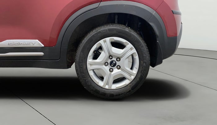 2021 KIA SONET HTX 1.0 IMT, Petrol, Manual, 43,130 km, Left Rear Wheel