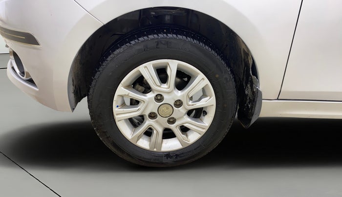 2017 Tata Tiago XZ PETROL, Petrol, Manual, 58,548 km, Left Front Wheel
