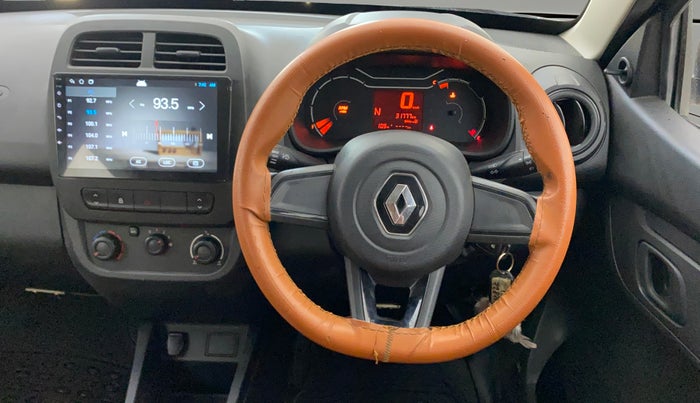 2020 Renault Kwid RXL 1.0 AMT, Petrol, Automatic, 31,777 km, Steering Wheel Close Up