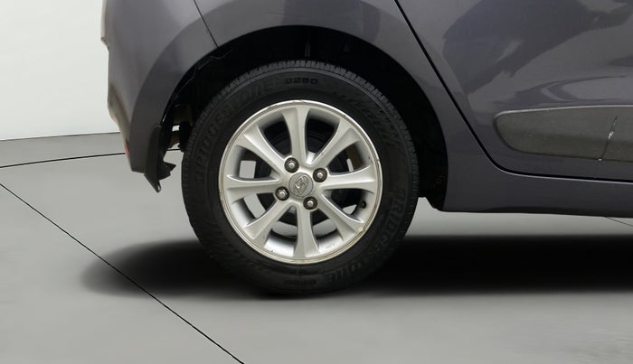 2015 Hyundai Grand i10 ASTA AT 1.2 KAPPA VTVT, Petrol, Automatic, 89,502 km, Right Rear Wheel