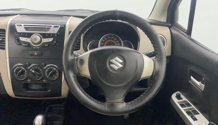 2016 Maruti Wagon R 1.0 VXI AMT, Petrol, Automatic, 51,228 km, Steering Wheel Close Up