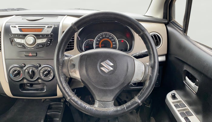 2015 Maruti Wagon R 1.0 VXI, Petrol, Manual, 70,351 km, Steering Wheel Close Up