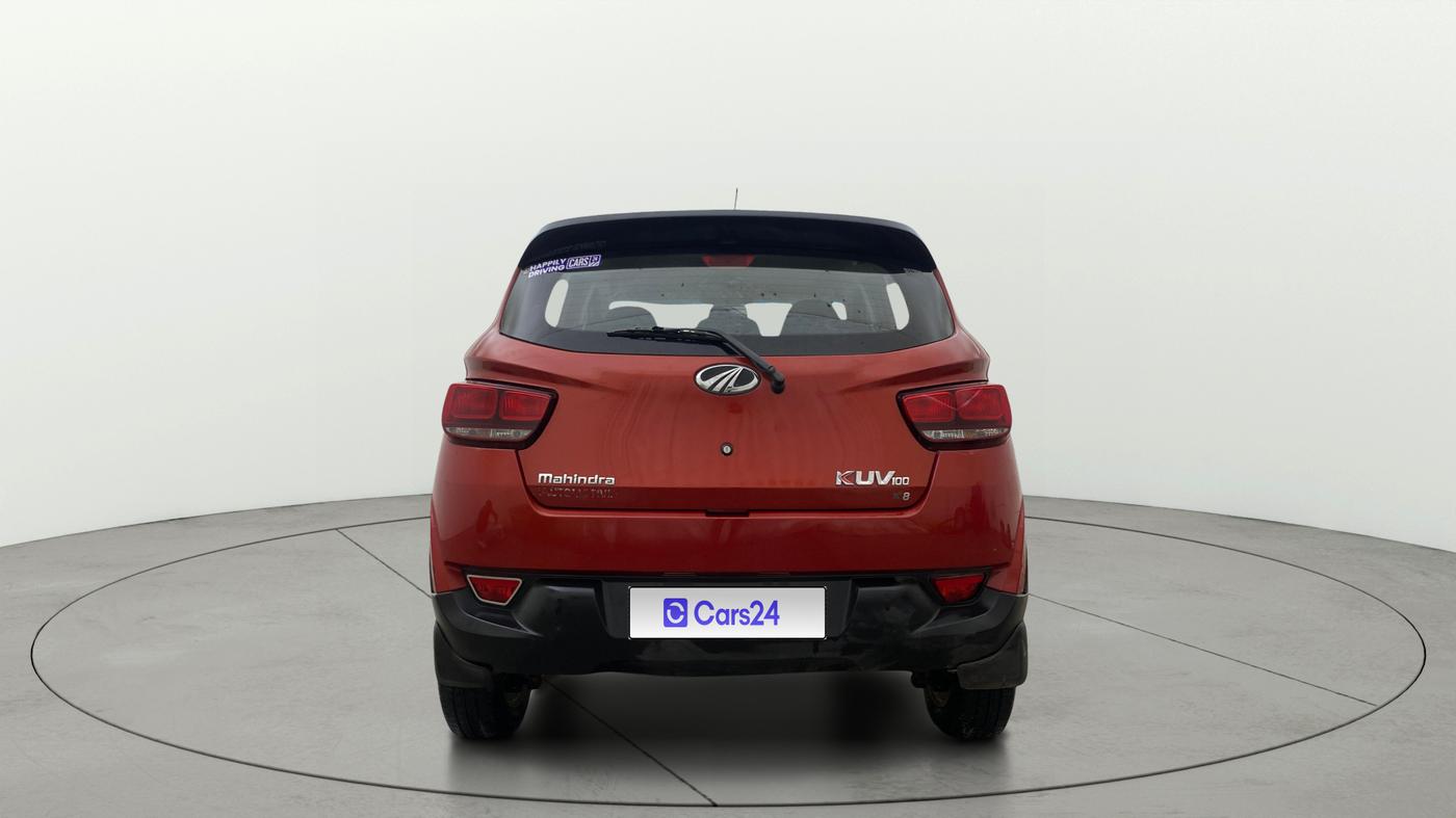 2017 Mahindra Kuv100 K8 6 STR DUAL TONE, Petrol, Manual, 29,019 km, Back/Rear