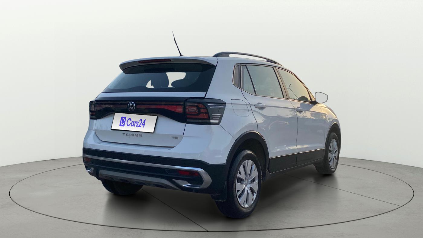 2022 Volkswagen TAIGUN COMFORTLINE 1.0 TSI MT, Petrol, Manual, 43,299 km, Right Back Diagonal