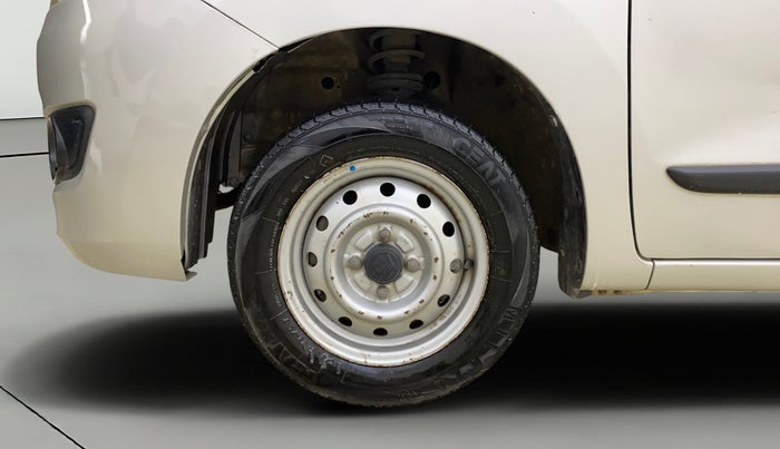 2018 Maruti Wagon R 1.0 LXI CNG, CNG, Manual, 79,896 km, Left Front Wheel