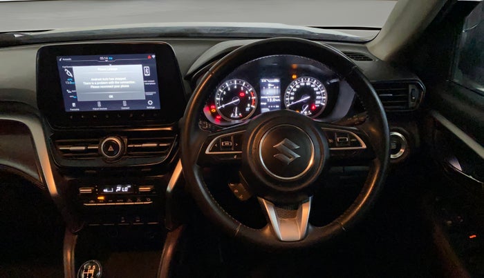 2023 Maruti Grand Vitara ALPHA SMART HYBRID, Petrol, Manual, 75,164 km, Steering Wheel Close Up