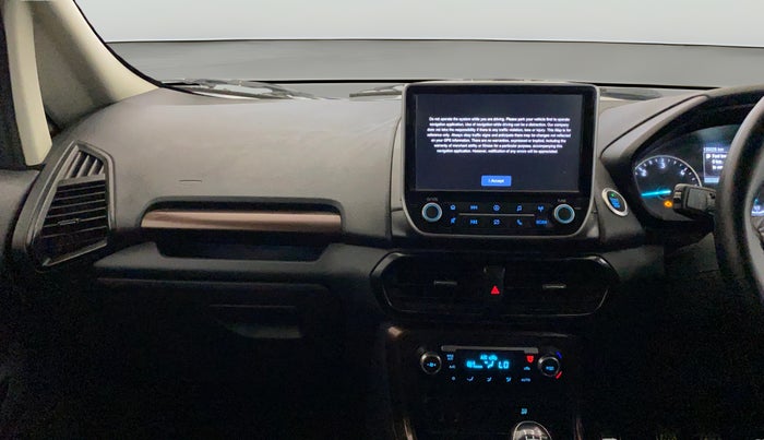 2019 Ford Ecosport TITANIUM 1.5L DIESEL, Diesel, Manual, 1,35,058 km, Air Conditioner