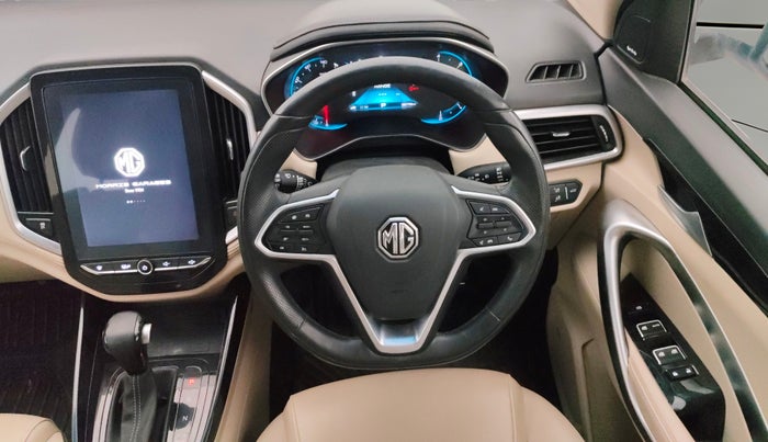 2021 MG HECTOR SHARP 1.5 DCT PETROL, Petrol, Automatic, 36,772 km, Steering Wheel Close Up