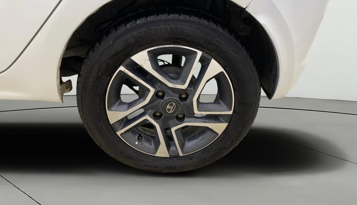 2019 Tata Tiago XZA PLUS PETROL, Petrol, Automatic, 1,14,495 km, Left Rear Wheel