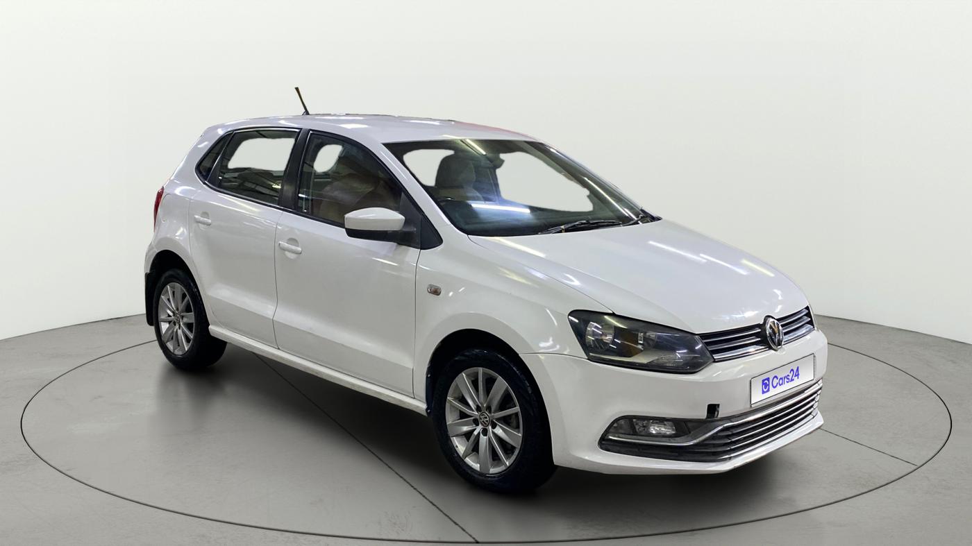 2015 Volkswagen Polo HIGHLINE1.5L, Diesel, Manual, 94,250 km, Right Front Diagonal