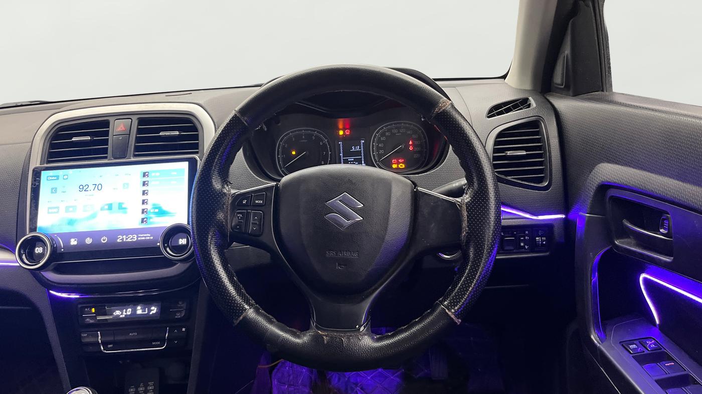 2020 Maruti Vitara Brezza VXI, Petrol, Manual, 57,447 km, Steering Wheel Close Up