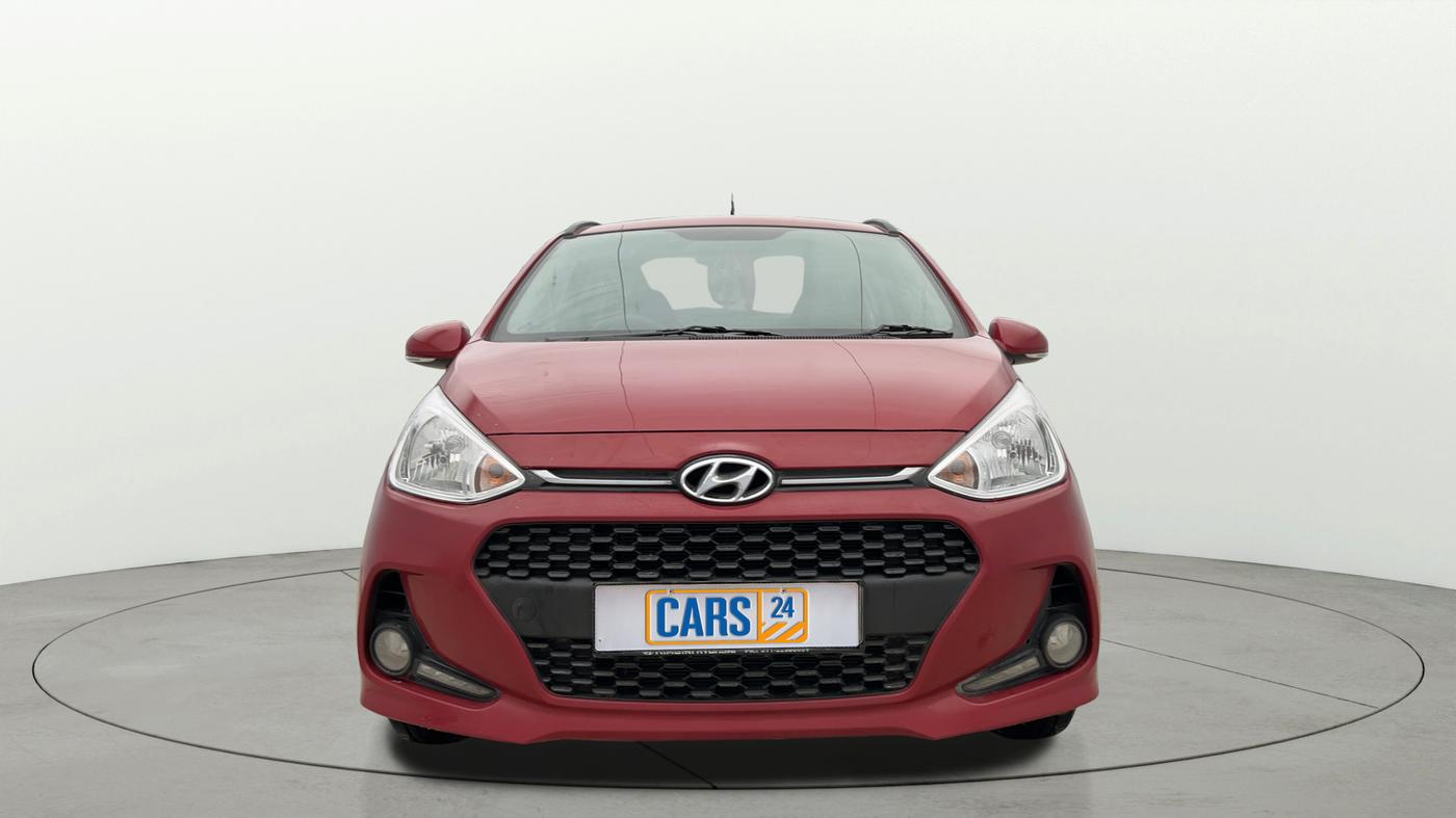 2019 Hyundai Grand i10 SPORTZ 1.2 KAPPA VTVT, Petrol, Manual, 27,881 km, Front